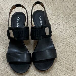 Calvin Klein Black Women's Sandals